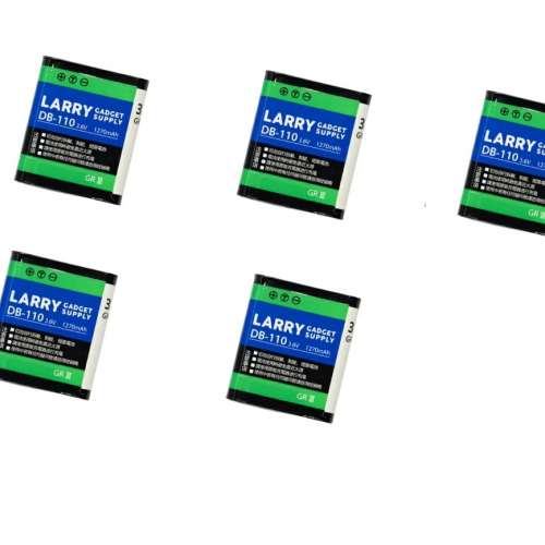 LARRY Ricoh DB-110 / Olympus LI-90B / LI-92B Info-Lithium-Ion Battery 代用鋰電池