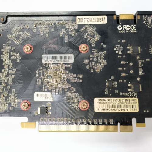 Nvidia GTS 250 PCIE-Display 顯示卡