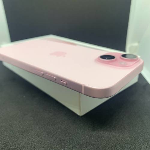 #iphone15，256GB，粉色pink，2sim卡，國行貨，電🔋battery 100%