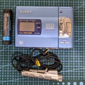 Sony / 索尼 MD Player 經典 MZ-R50 (堅好聲) , 線控,Lip 電池