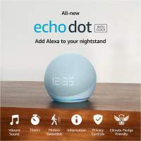 Amazon Echo Dot Smart Speaker with Clock,5th Gen, 2022 Release