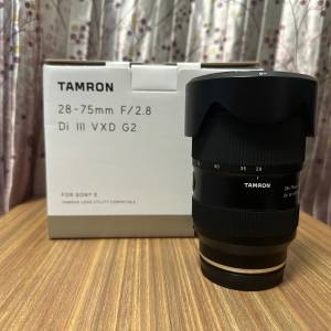 Tamron 28-75mm F2.8 Di III VXD G2 for Sony E Mount (A063)