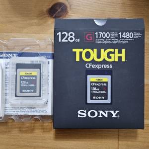 Sony CFexpress Type B card 128GB and card reader