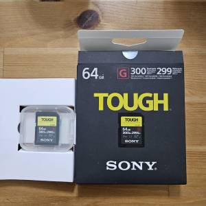 Sony SD card (G咭) 64GB

Sony SD card (M咭) 128GB