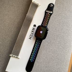 Apple Watch SE 44mm eSim版 LTE 兩錶帶 可連八達通 防水運動智能手機 Smart watch
