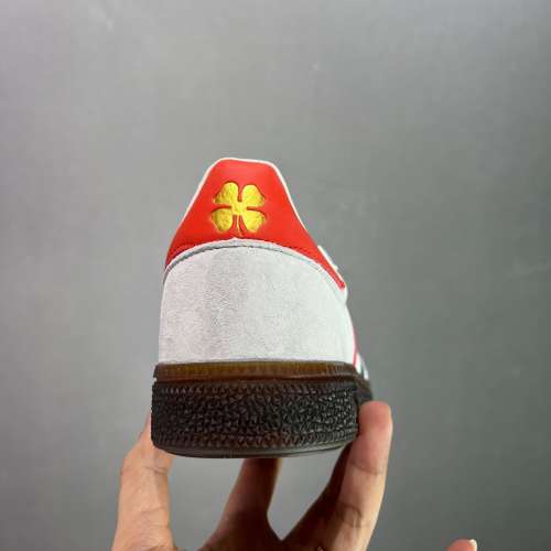 三葉草學院風復古休閒板鞋