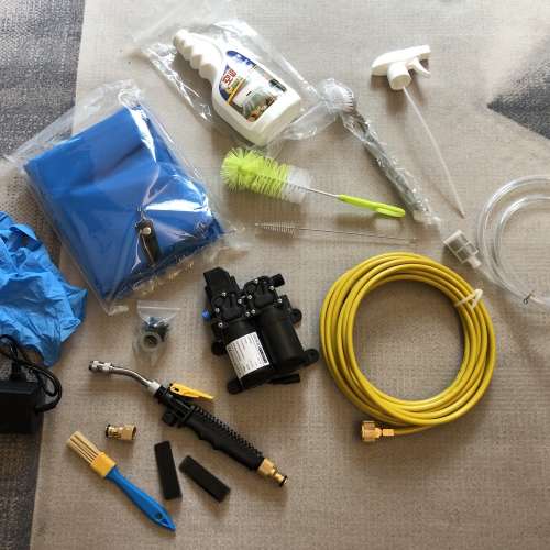 Air Conditioner Cleaning Set **Professional Kit 22pcs ** (專業冷氣機雙核電動高...