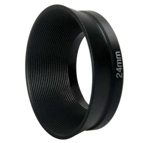 24mm Screw-in Special Metal Lens Hood Shade For Rollei 35, 35T, 35TE Film Camera