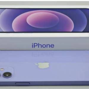 iPhone 12 purple 128g, battery 78%