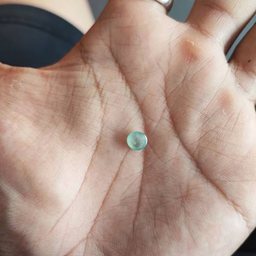 翡翠A貨冰種戒指面 可定制成戒指