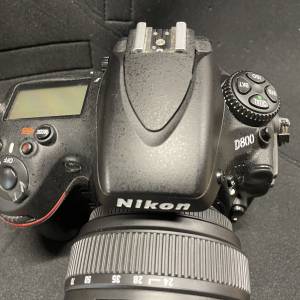 Nikon D800 有盒全齊 連一叉兩電