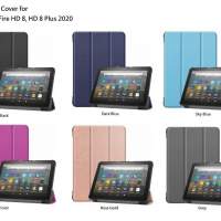 Smart Shell Trifold Stand Cover智能三摺皮套Amazon Fire HD 8/8Plus 10th, 12th,...