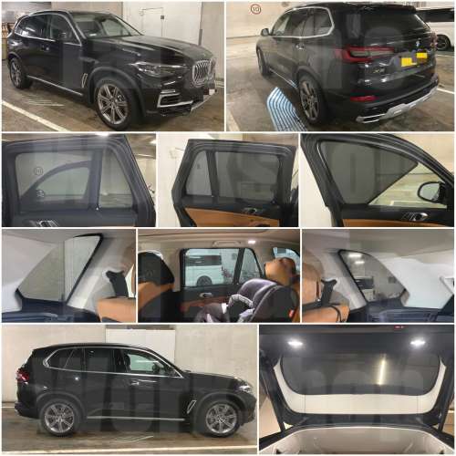 BMW X5 E70 G05 F15 全車濾光窗網太陽擋
