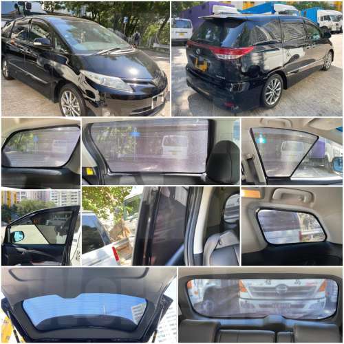 大霸王Previa Estima全車磁石濾光窗網太陽擋