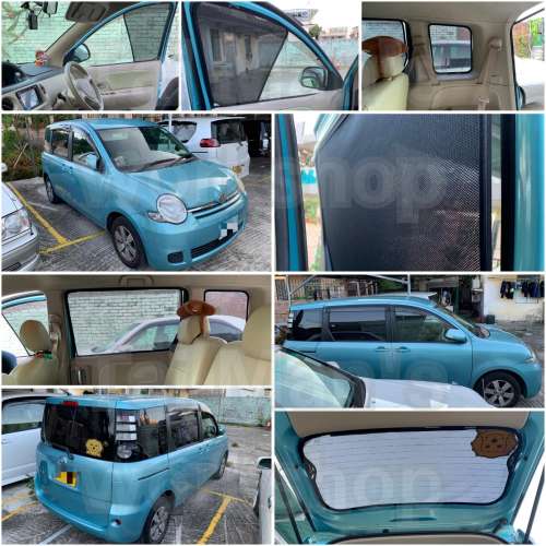 NCP81 Sienta 全車磁石濾光窗網太陽擋