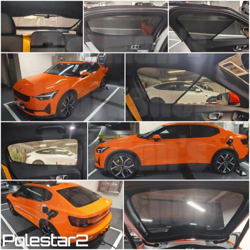 Polestar 2 全車磁石濾光窗網太陽擋