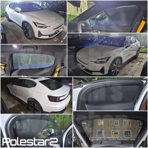 Polestar 2 全車磁石濾光窗網太陽擋
