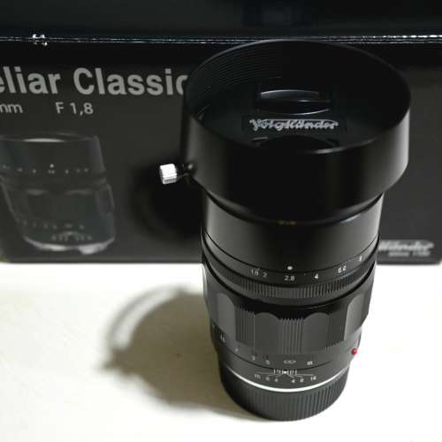 Voigtlander 75mm f/1.8 Classic Heliar VM