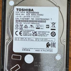 Toshiba 2.5” HDD