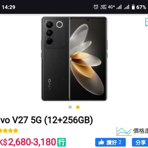 行貨 VIVO V27 5G