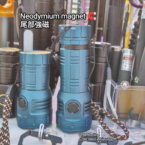 短身版超强光電筒4000流明. USB-C直接充電.配松下26350鋰電池 Flashlight 🔦 Torch