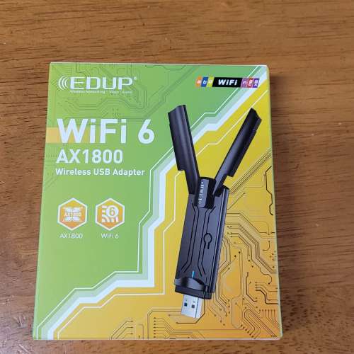 全新 wifi 6  AX1800 usb