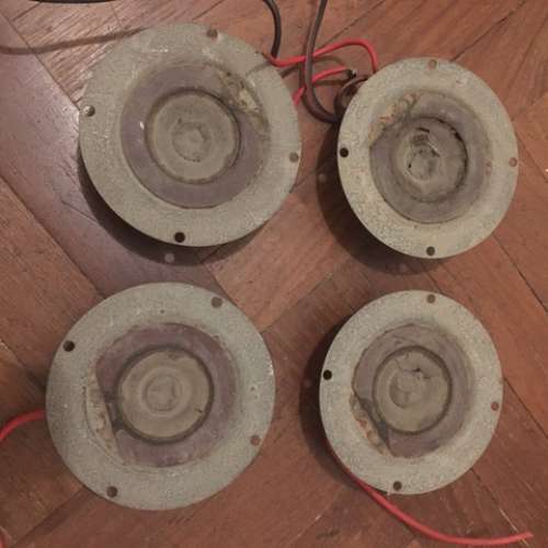 2 pairs of Vintage CTS tweeters