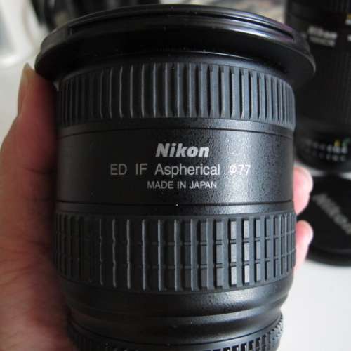 放各逾92%新無崩花原廠NIKON AF ED18-35mm f3.5-4.5D及AF 70-210mmf4-5.6鏡共兩支=...