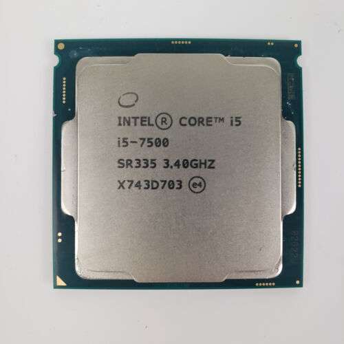 intel i5 7500 連 原廠銅散熱器