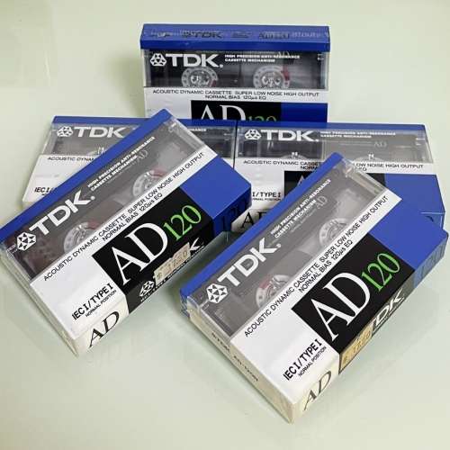 TDK AD 120 Premium Norm Position Type I Blank Audio Cassette – Japan  卡式錄...