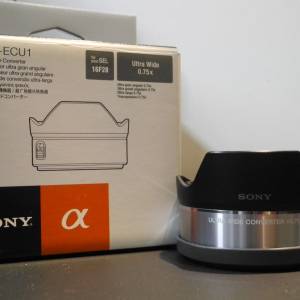 Sony  VCL-ECU1 0.75X wide conversion( 16mm f2.8 用)
