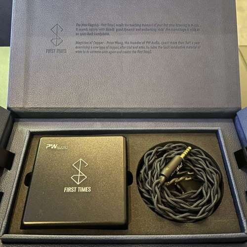 PW Audio First Times 非屏蔽版 (2 pin, 4.4)