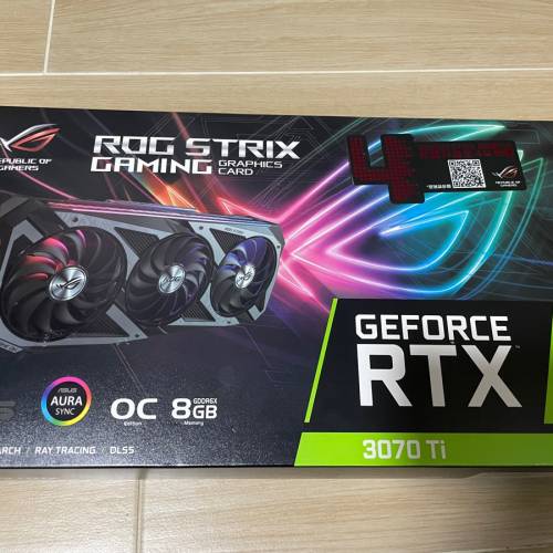 *保養到2026年 ASUS ROG STRIX GAMING RTX 3070Ti 顯示卡