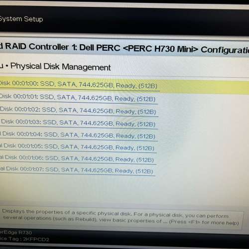 DELL PowerEdge R730 28cores 768Gb RAM E5-2680V4 *2 SSD 800GB*8 雙電