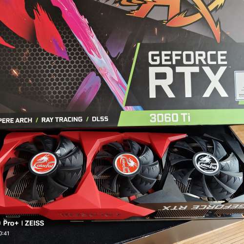 七彩虹RTX3060Ti LHR 有盒有保修行货 很新