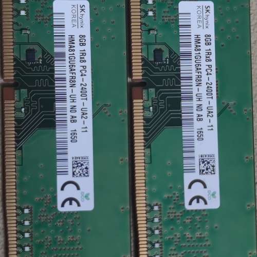 DESKTOP RAM  DDR4 - 8G  PC4-2400T-UA2-11
