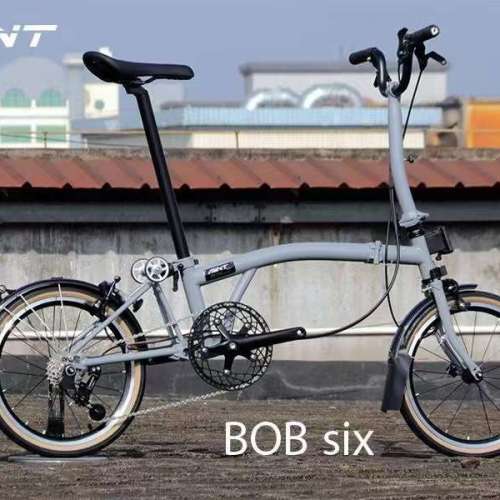 2023 新款 MINT BOB6 6速 鉻鉬鋼 折叠車 送前後蛙燈叮叮