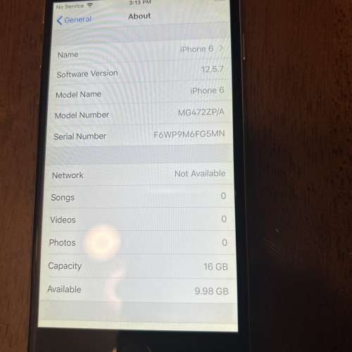 iPhone 6 16GB 黑色 港行