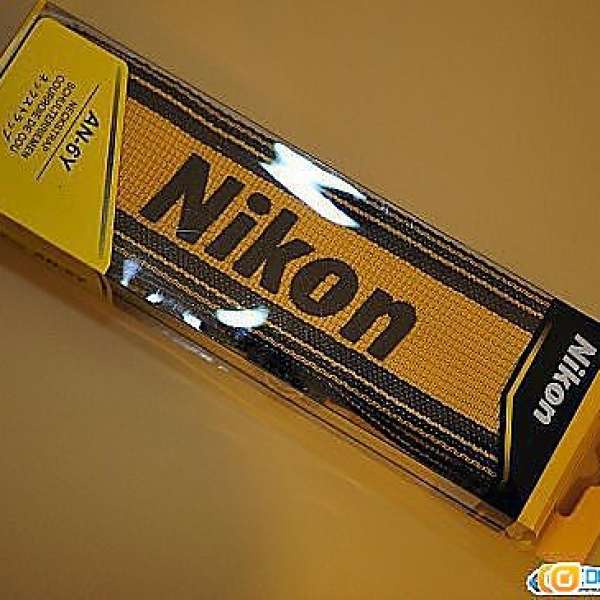Nikon AN-6Y 日本版 金黃色 單反 相機 相機帶