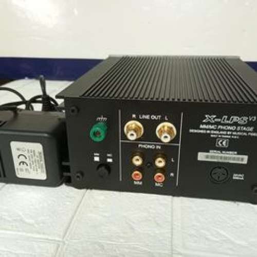 MUSICAL FIDELITY XLPS V3 PHONO PREAMPLIFIER..mm.mc.唱頭放大