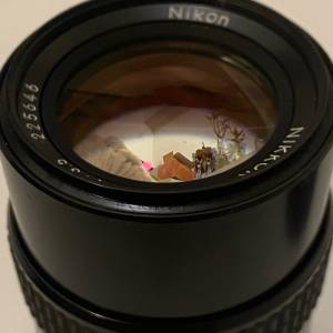 （請看內文）Nikon 名玉 Ai 135mm F3.5 手動大光圈人像鏡