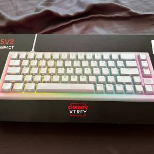 Cherry Xtrfy K5V2 Compact 65%佈局 機械式鍵盤(白色)