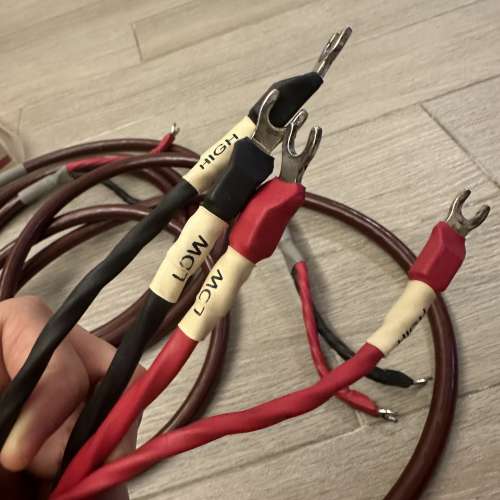 Cardas Golden Cross Bi-wire 2去4 喇叭線 Speaker Cable