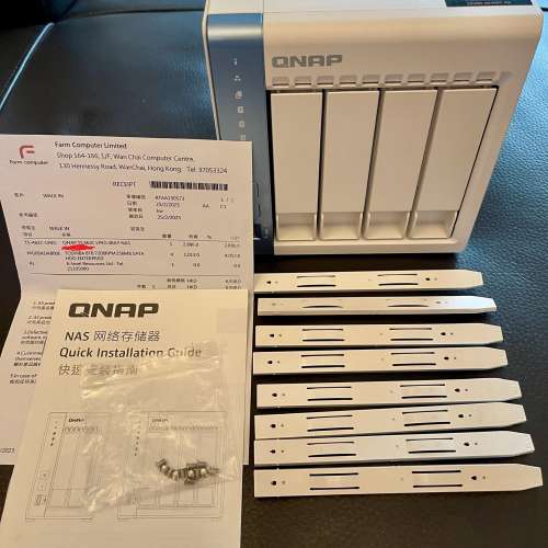 QNAP TS-462C 4-bay NAS, 2.5GbE & 4K HDMI™ output, non Synology