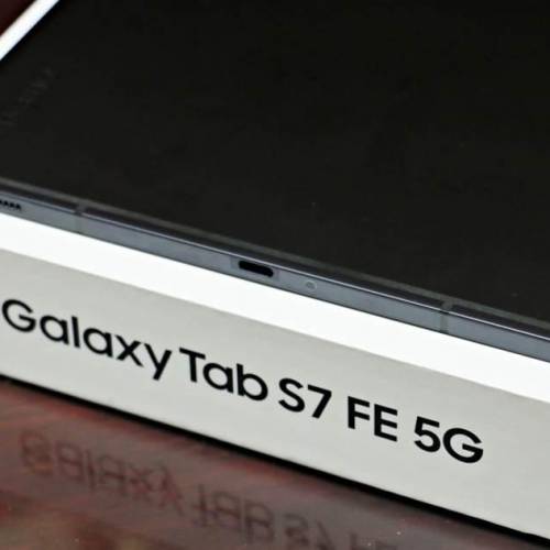 98%New Samsung Tab S7 FE 5G版12.4” 淺綠色行貨全套有盒