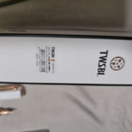 臺灣 TWSBI 三文堂 ECO RG 活塞上墨鋼筆 F