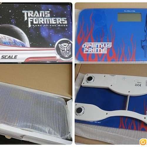 100% New 變形金剛電子磅 (黃色, 大黃蜂版)