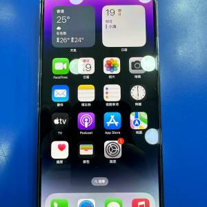 iPhone 14 pro max 1TB 香港行貨 紫 9成新 電池健康87% 功能全正常 任驗 淨機 not ...