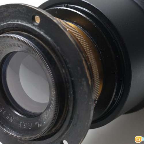 FOYER Double Anastignat Presto 135mm f/6.3 (改Nikon) 1940年銅鏡  罕有少見 靚仔...