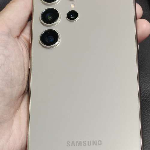 99%New Samsung S24Ultra 12+256GB 鈦金灰 行貨 4月中買 跟單原廠保養